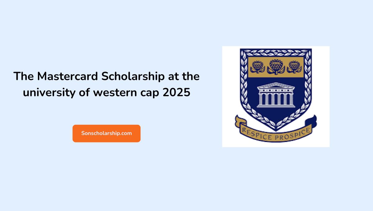 The Mastercard Scholarship at the university of western cap 2025