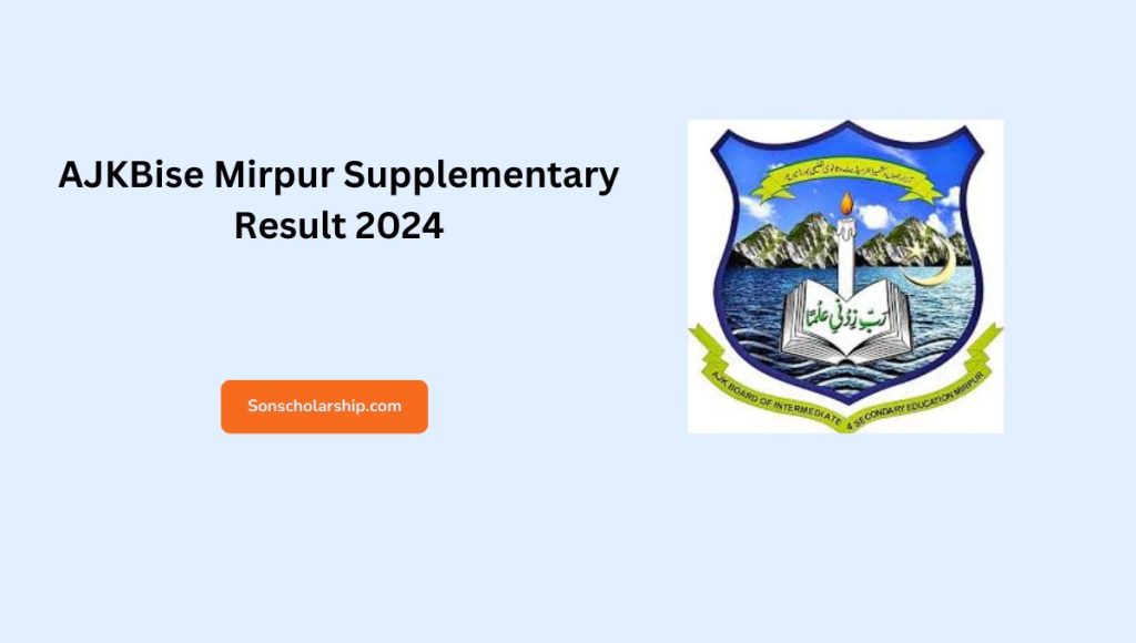 AJKBise Mirpur Supplementary Result 2024