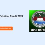 Bpsc Naib Tehsildar Result 2024