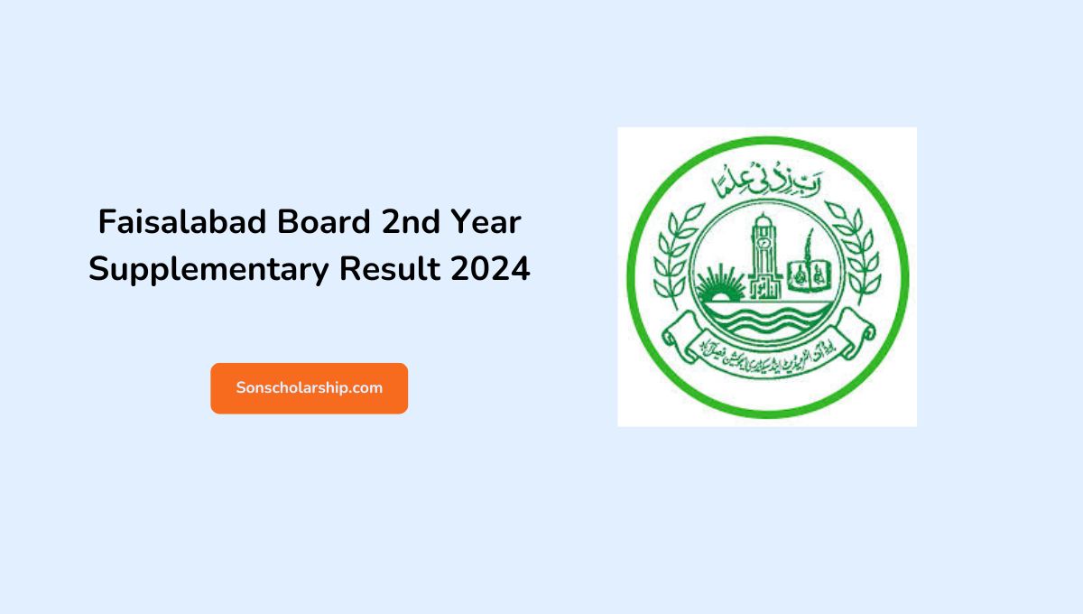 Faisalabad Board 2nd Year Supplementary Result 2024