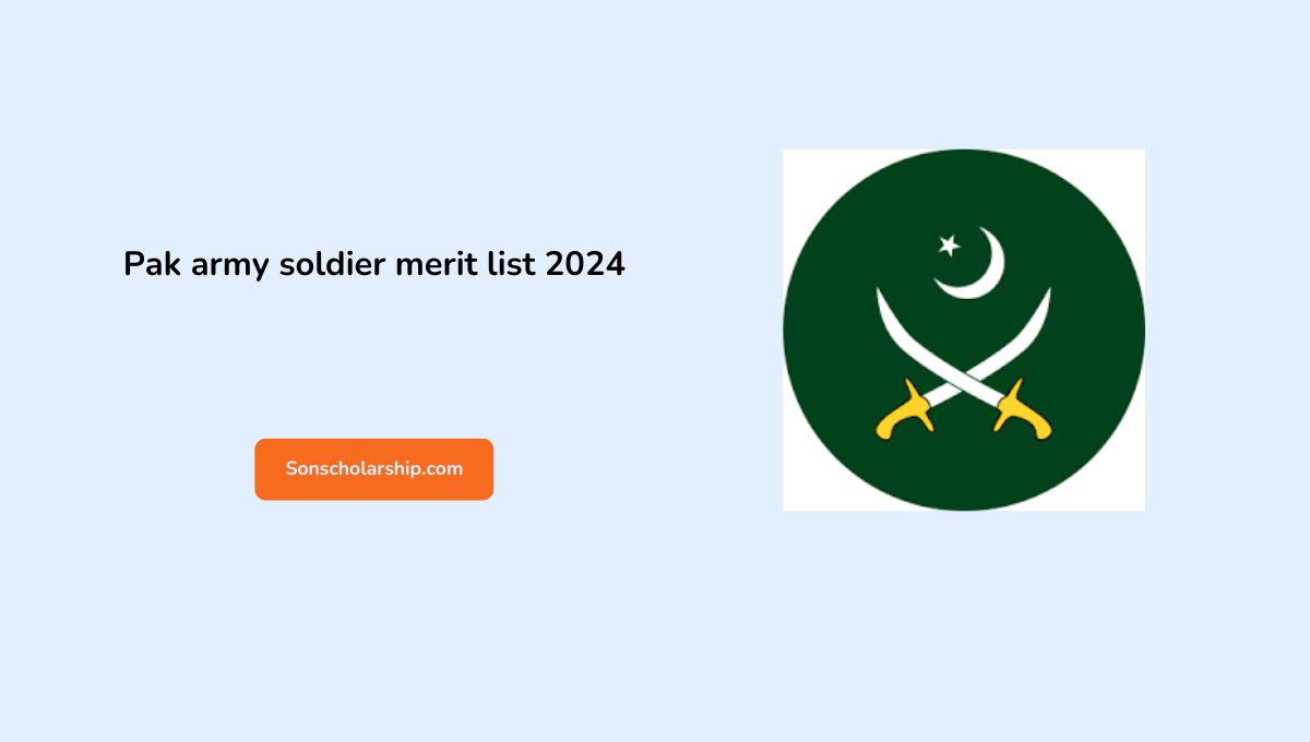 Pak army soldier merit list 2024