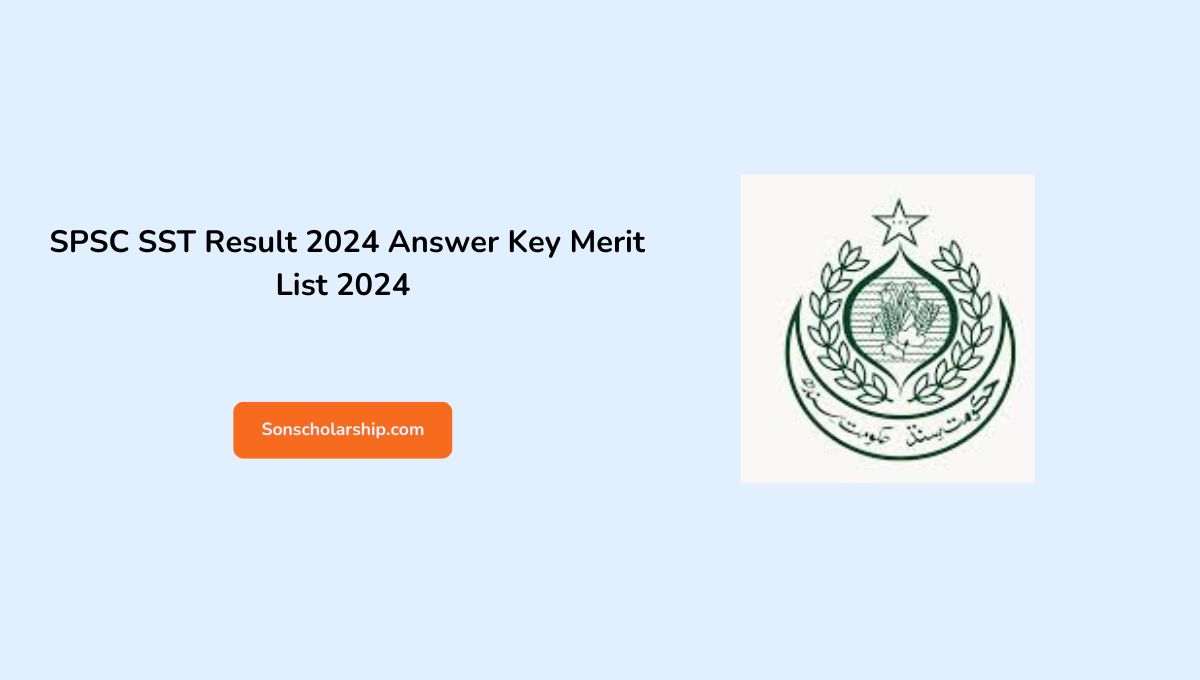 SPSC SST Result 2024 Answer Key Merit List