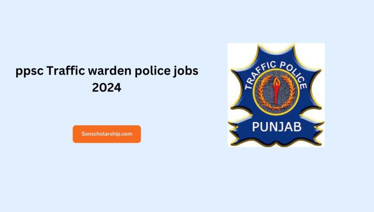 ppsc Traffic warden police jobs 2024